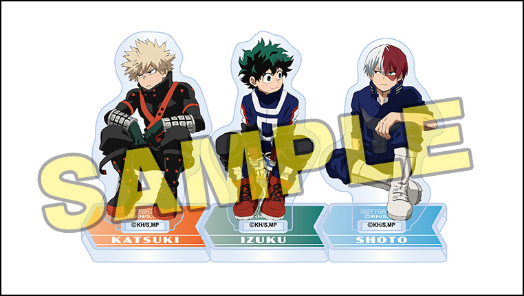 TOHO animation STORE:描き下ろしミニアクリルスタンド3体セット
