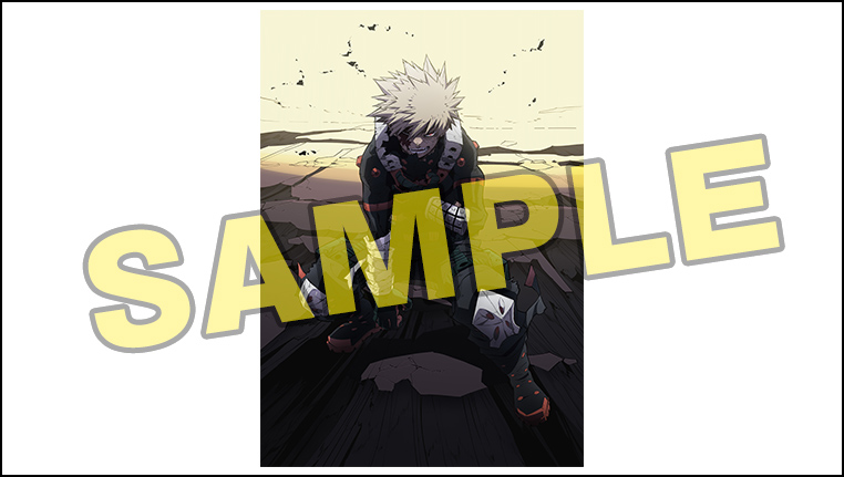 描き下ろしキャラクター:爆豪勝己