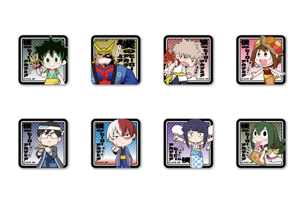 お祭りちびキャラアクリルマグネット（全8種）